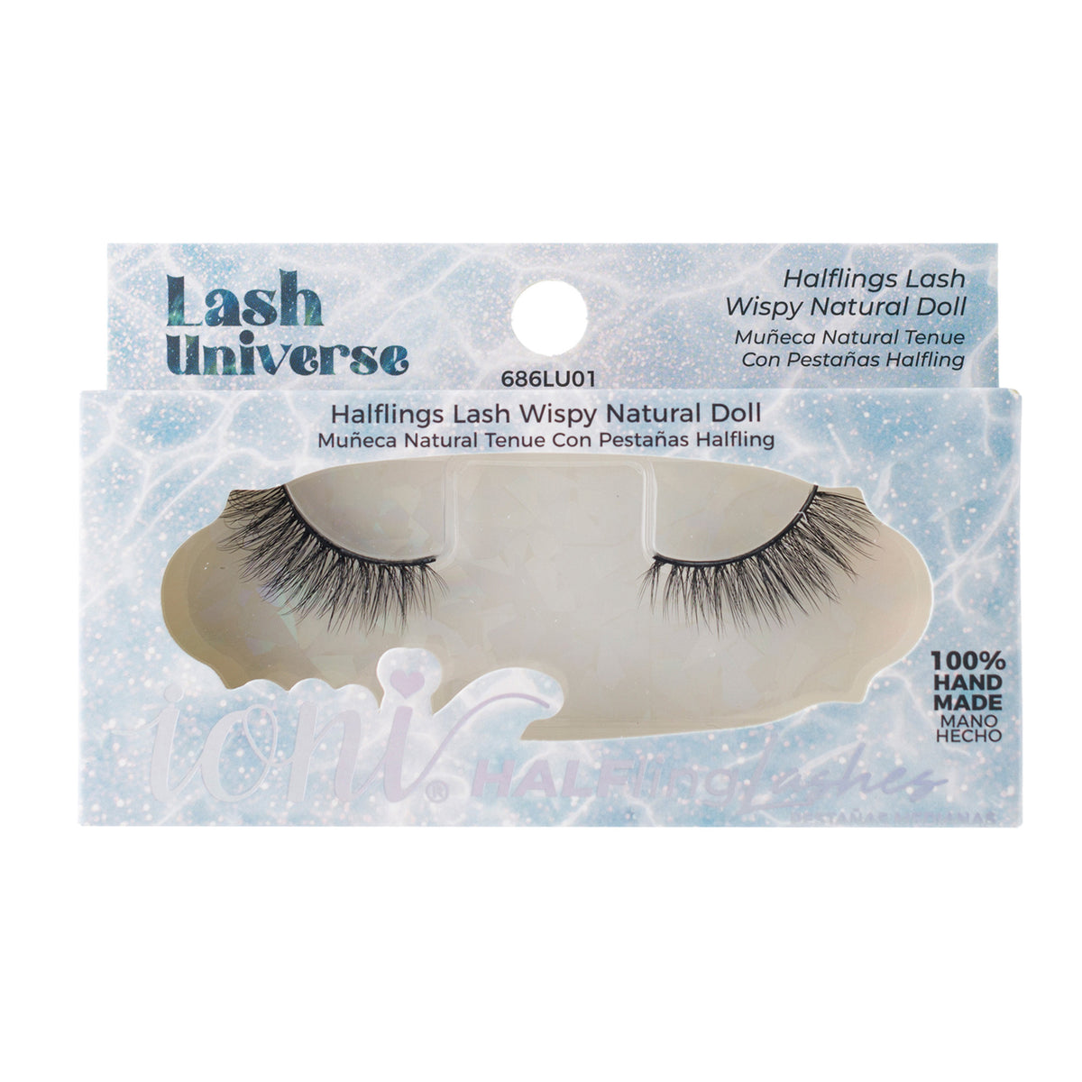 Halflings Lash Wispy Natural Doll, Lash Universe Eyelashes, 1 Count