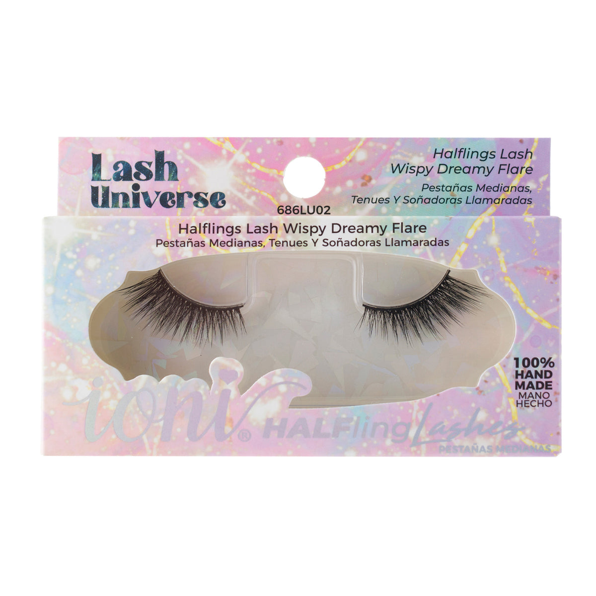 Halflings Lash Wispy Dreamy Flare, Lash Universe Eyelashes, 1 Count