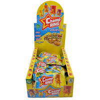 Champ Ring Candy and Stickers, 1 Count