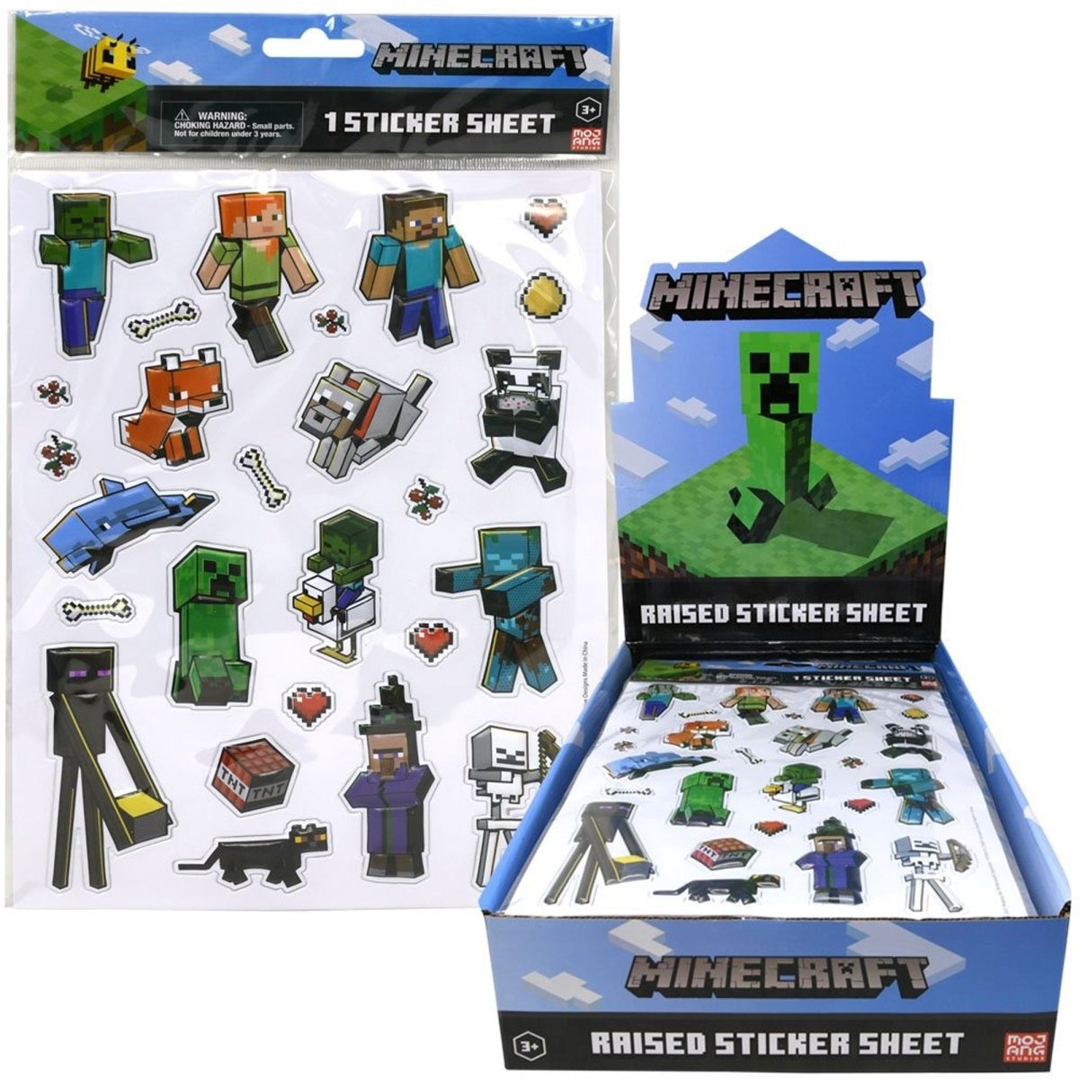 Minecraft Sticker Sheet | Party Expert