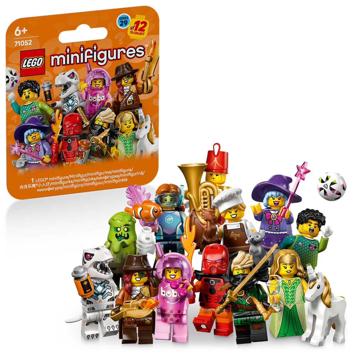 LEGO Minifigures Série 29, 71052, âges 6+, 8 pièces