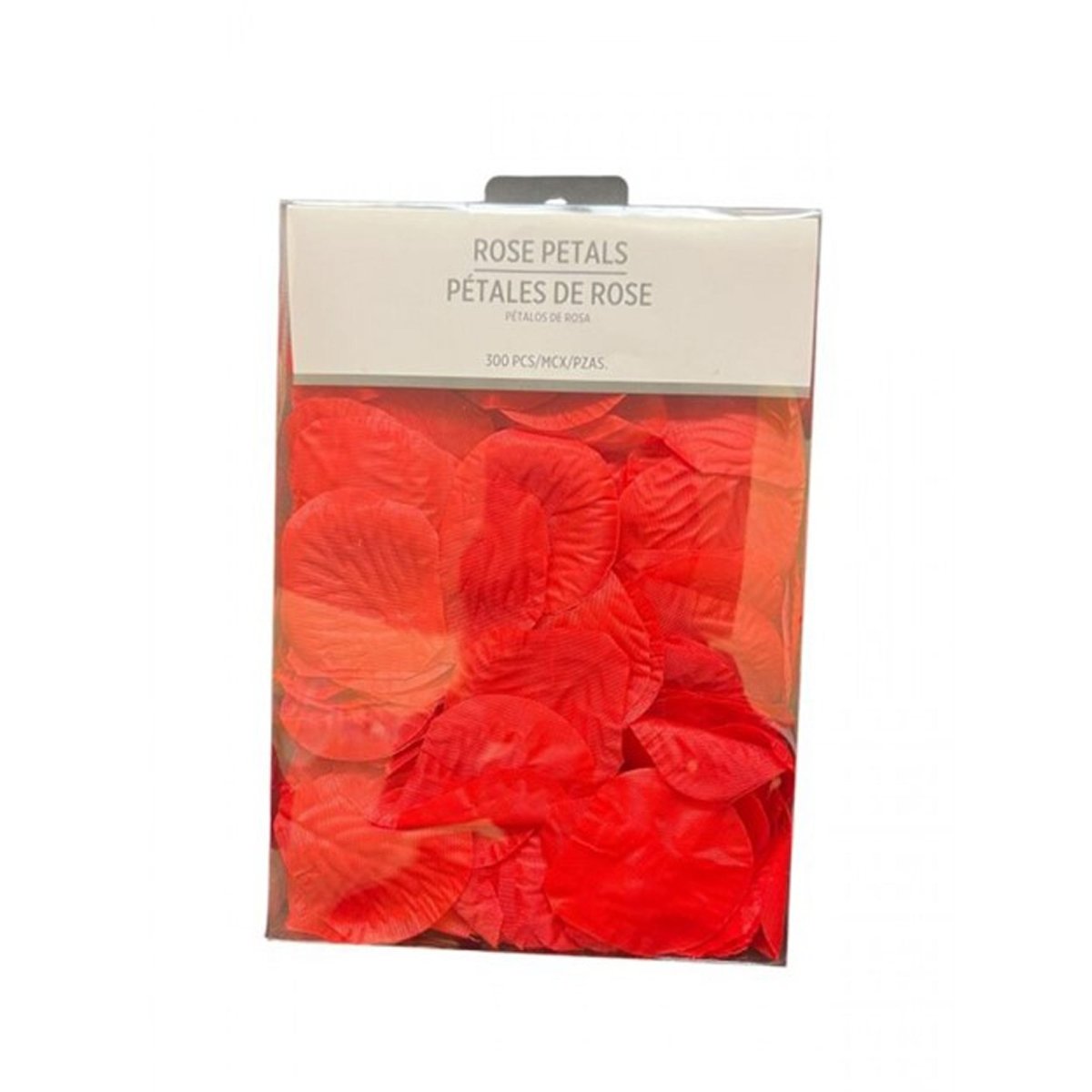 Faux Red Rose Petals, 300 Count