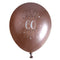 SANTEX Age Specific Birthday Rose Gold 60th Birthday Latex Balloons, 12 Inches, 6 Count 3660380071297