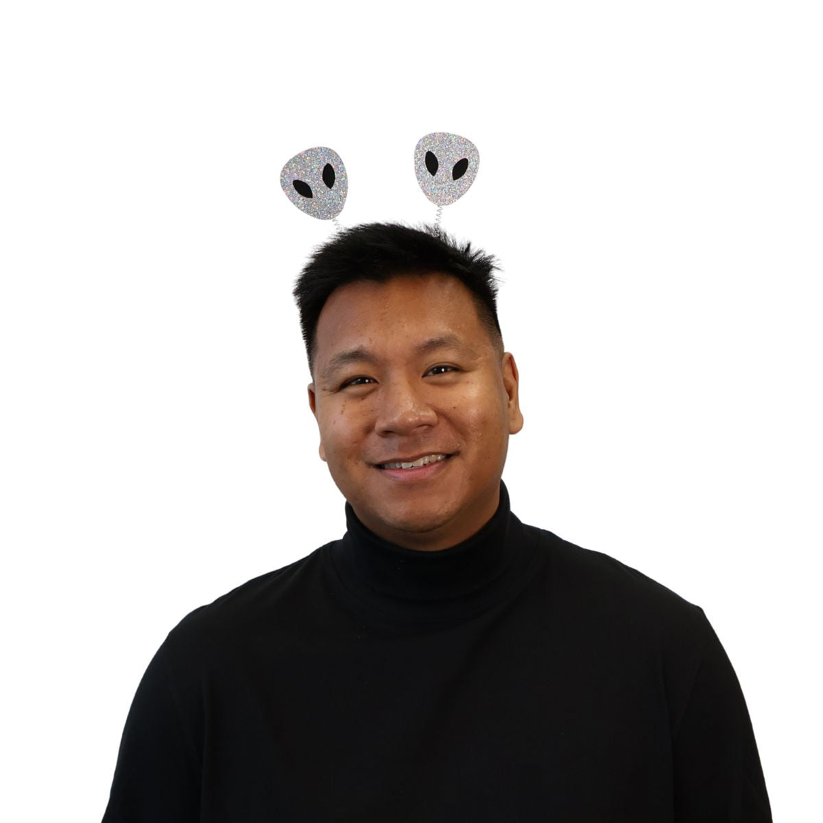 Shiny Alien Head Bopper for Adults, Costume Accessory