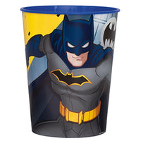 Batman Birthday Party Blue Plastic Favour Cup, 16 Oz, 1 Count