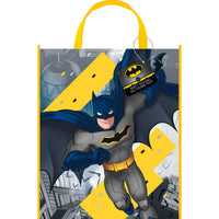 Batman Birthday Party Tote Bag, 13 x 11 Inches, 1 Count