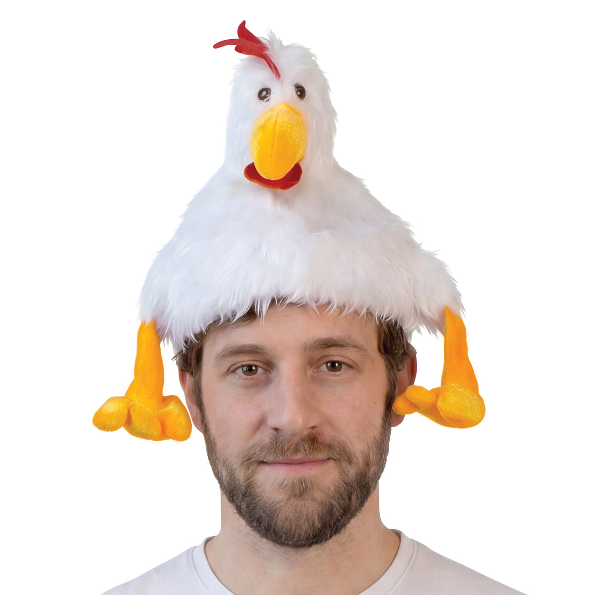 Chapeau de poulet pour adultes