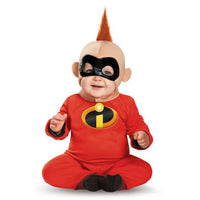 Costume de luxe de Jack-Jack pour bébés, Les Incroyable, combinaison et coiffe