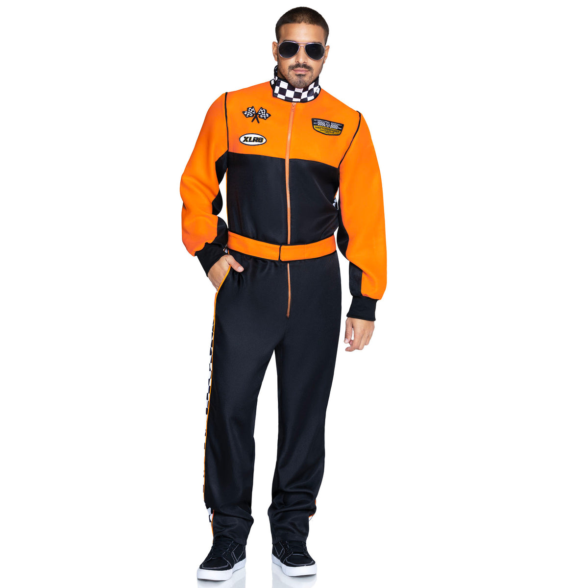 Grand Prix Pro Costume for Adults, Race Car Driver Costume
