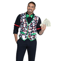 Casino Costume for Adults, Casino Dealer Costume