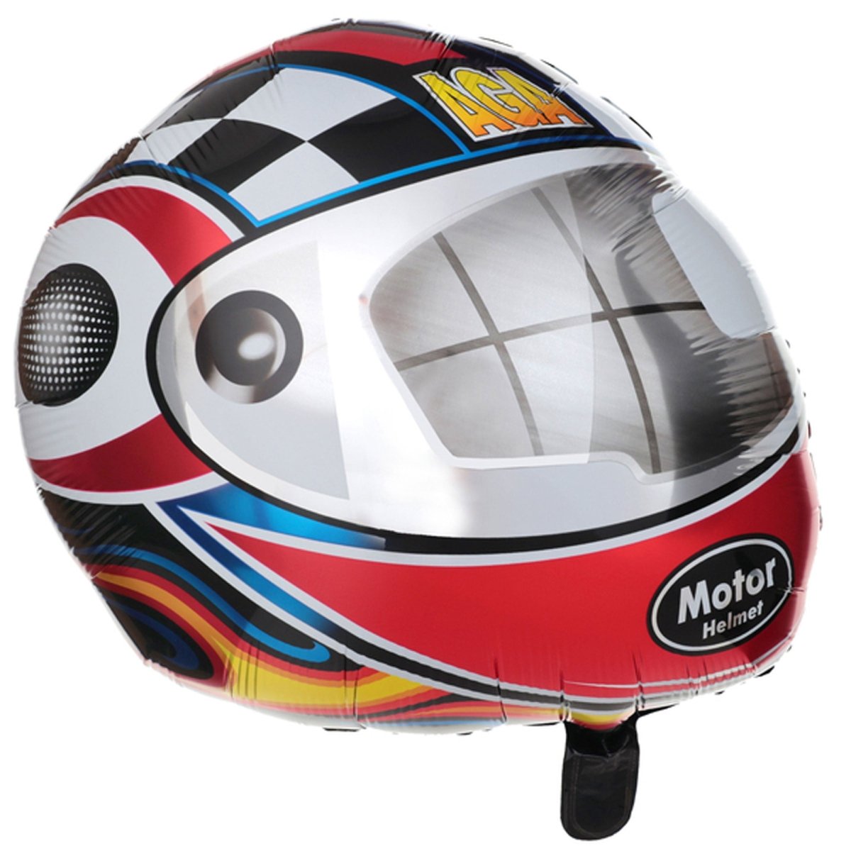 Ballon mylar casque de Formule 1, 18 pouces, 1 unité