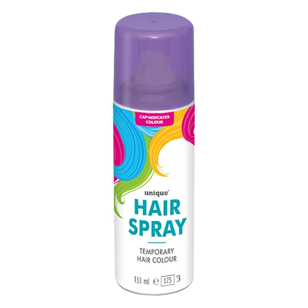 Spray colorant pour cheveux mauve, 4.5 onces, 1 unité