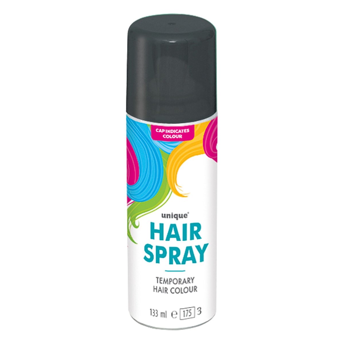 Spray colorant pour cheveux noir, 4.5 onces, 1 unité