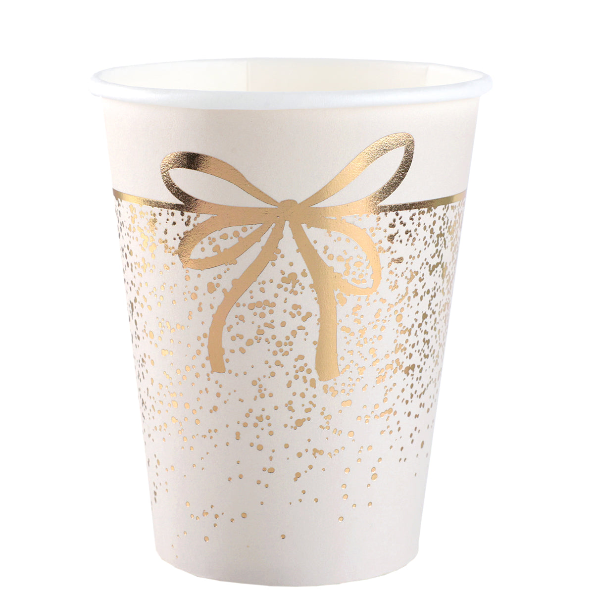 Ornement Étincelant Ivoire - Paper Cups 10/Pkg