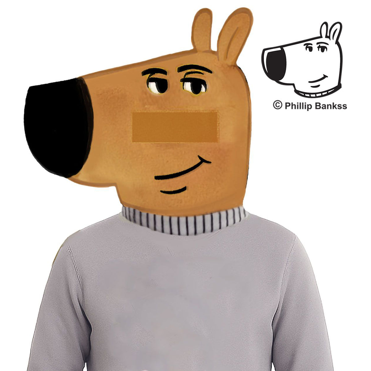 Masque Chill Guy pour adultes