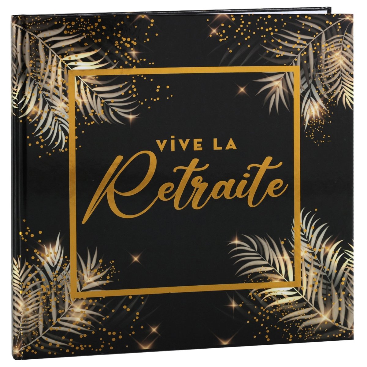 Livre d'or 'Retraite Dorée Noire', 1 unité