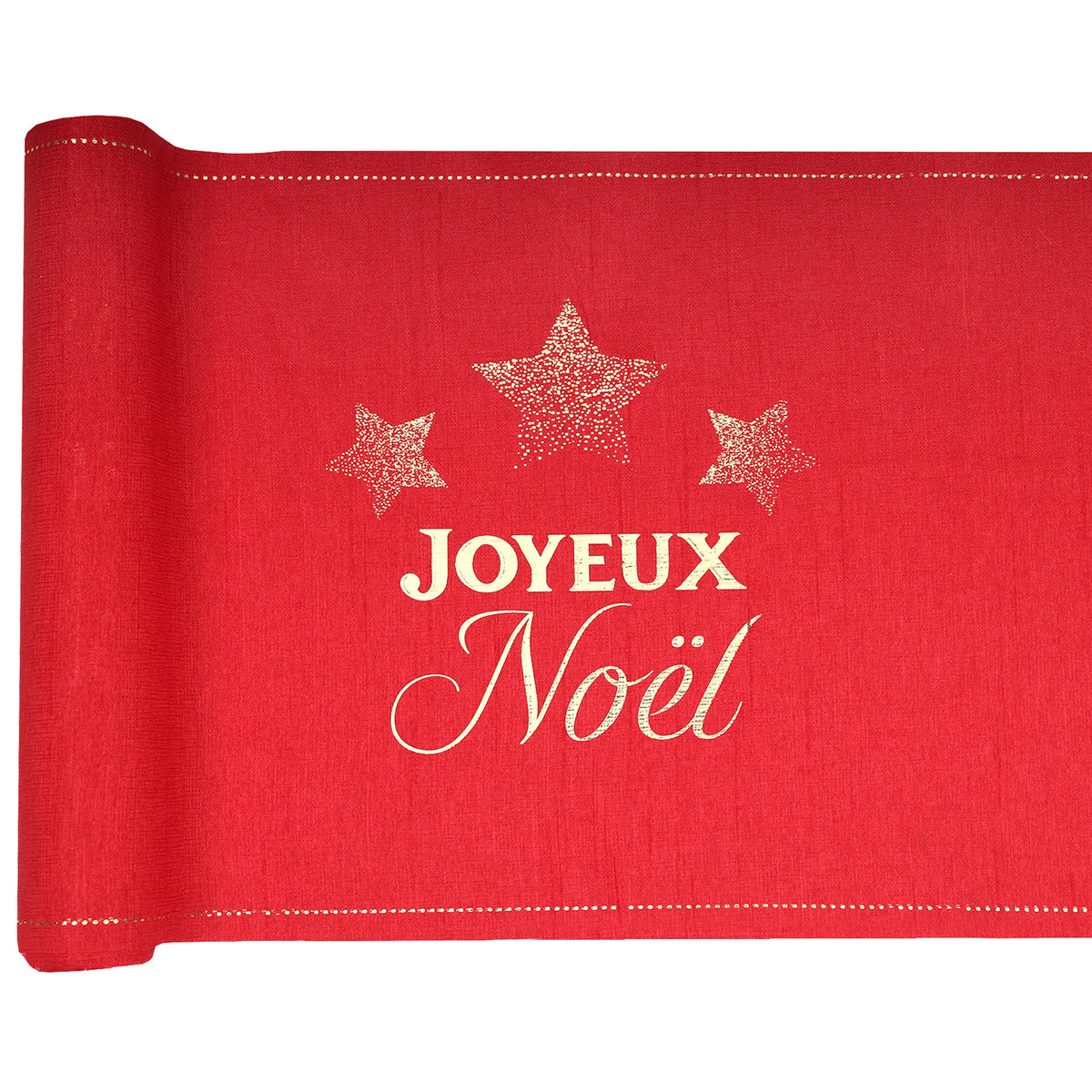 Noël Étincelant Rouge - Table Runner 11 In.