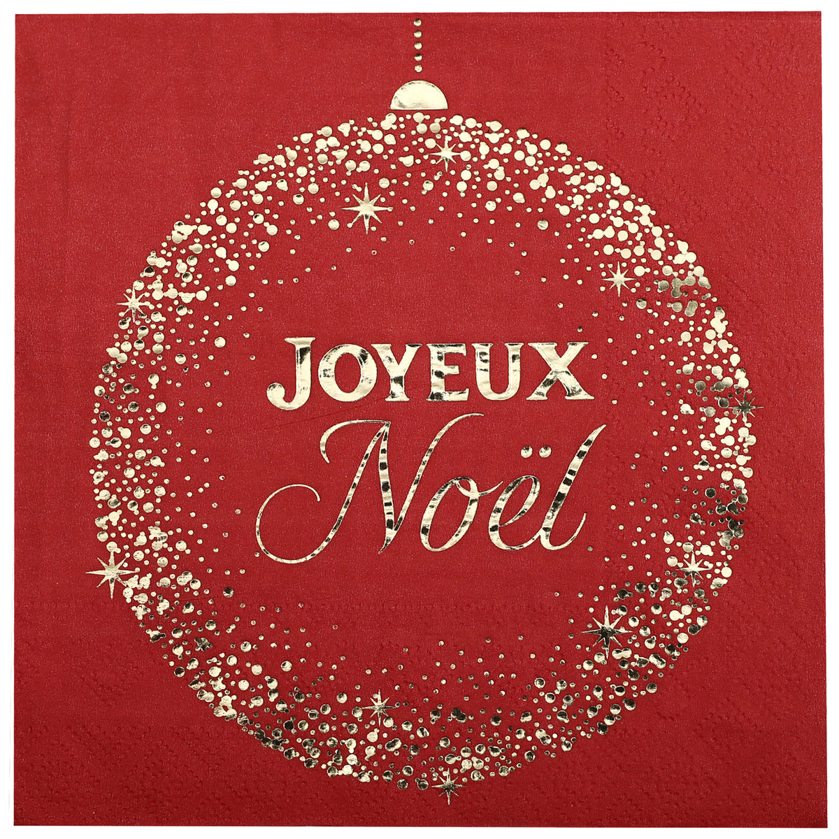 Noël Étincelant Rouge - Lunch Napkins 10/Pkg