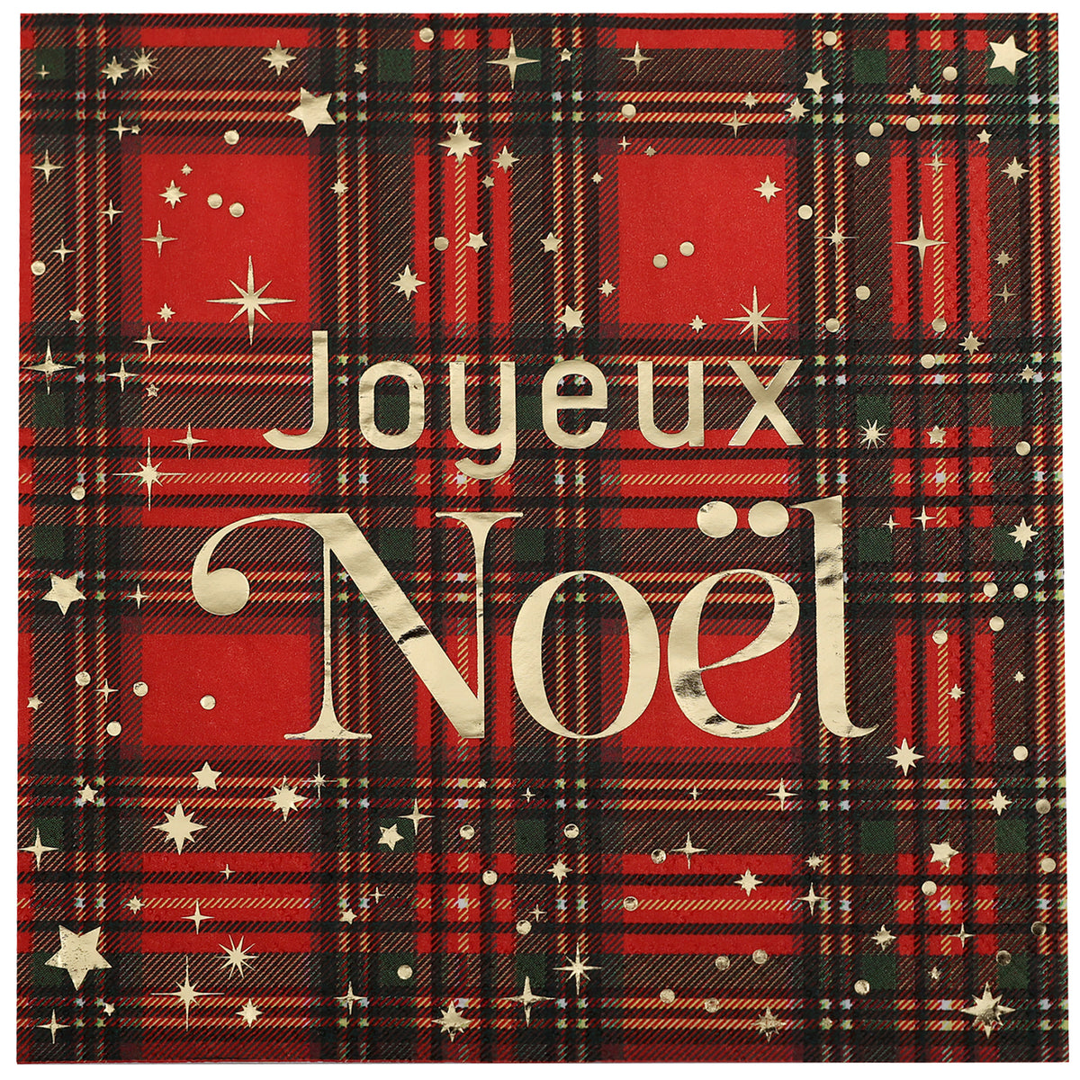 Tartan De Noël - Lunch Napkins 10/Pkg