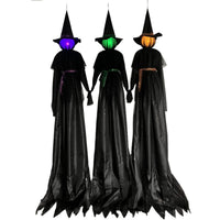 Light-Up Witch Hanging Decoration, 84 Inches, Assortment, 1 Count