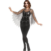 Gem Mesh Bling Poncho for Adults