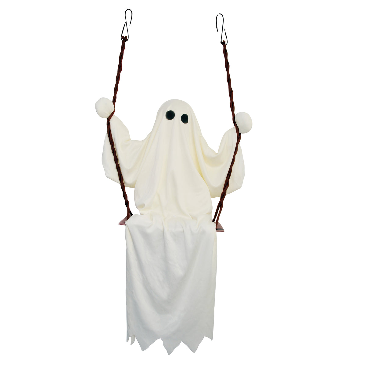 Fantôme sur balançoire, décoration extérieure d’Halloween, 36 pouces, 1 unité