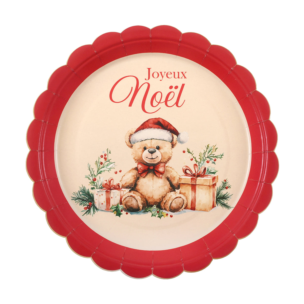 Teddy De Noël - Plates 9 In. 10/Pkg