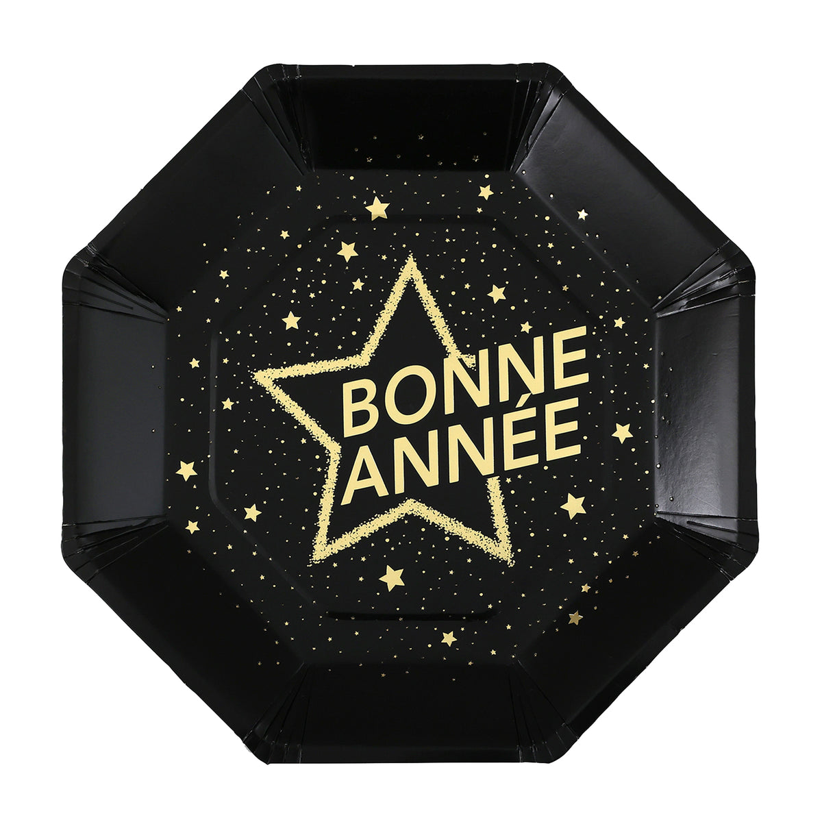 Bonne Année Sous Les Étoiles - Plates 9 In. 10/Pkg