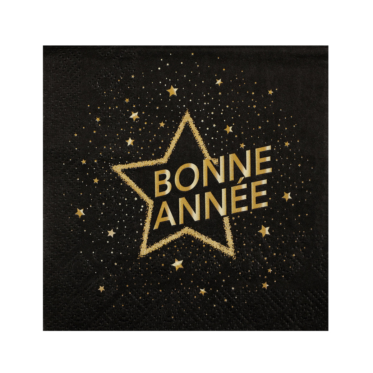 Bonne Année Sous Les Étoiles - Beverage Napkins 20/Pkg