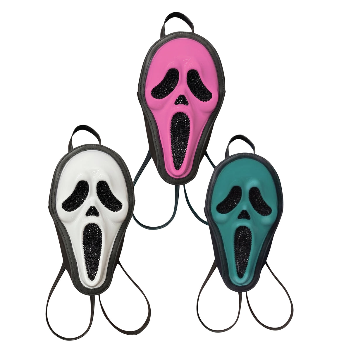 Ghost Face Bling Backpack, Scream, Assortment, 1 Count