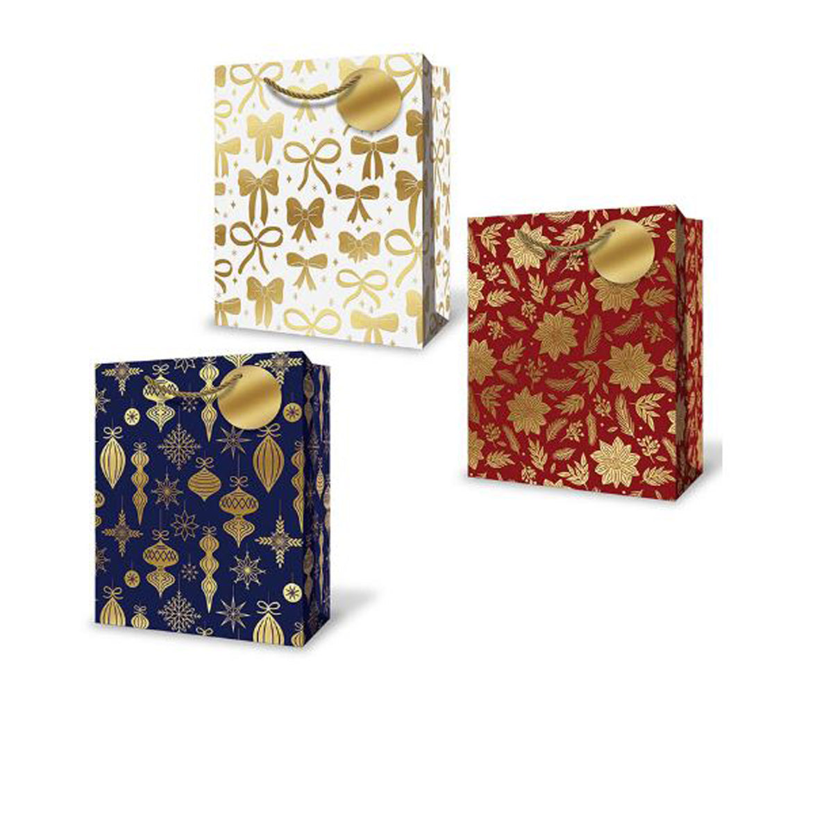 Christmas Gift Bags Asst. - Large