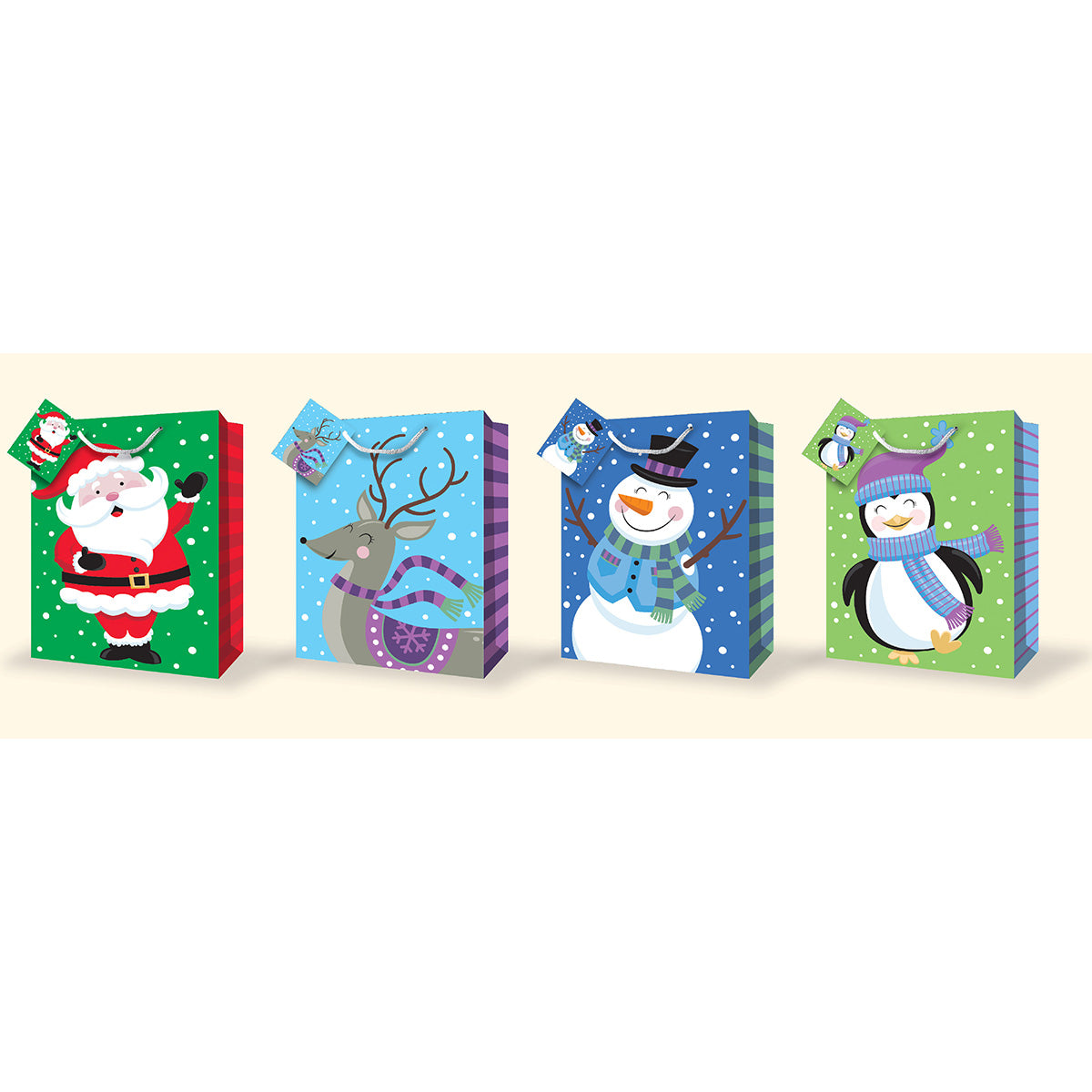 Extra Jumbo Gift Bag - Christmas Asst.