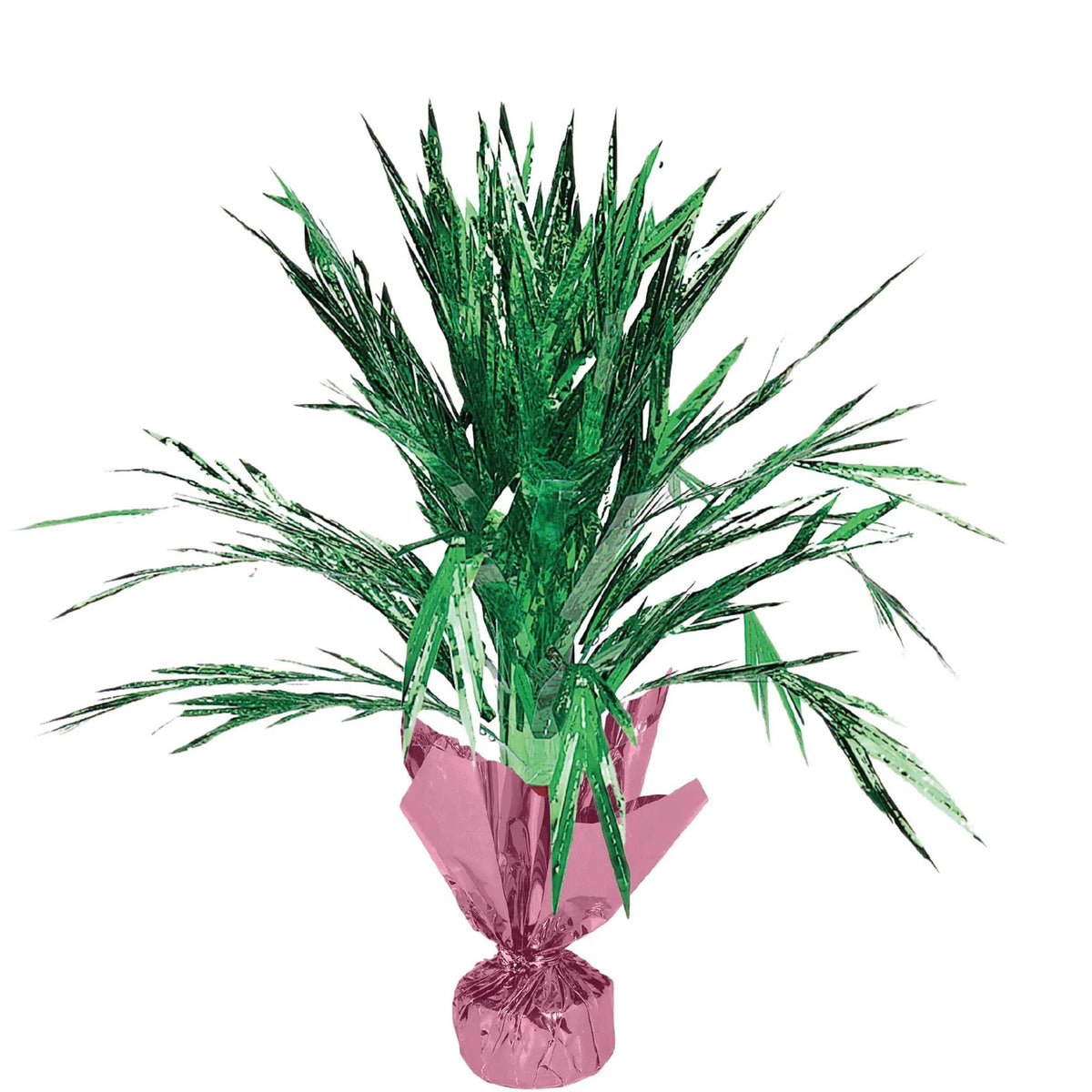 Palm Tree Foil Centerpiece, 18 Inches, 1 Count