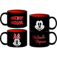 Mickey & Minnie Stackable Ceramic Mug 12 Oz. 2/Pkg