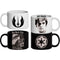 Luke Skywalker & Darth Vader Stackable Ceramic Mug 12 Oz. 2/Pkg