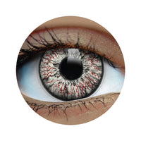 Lentilles de contact PRIMAL® Zombie 3, accessoire de costume, usage de 3 mois
