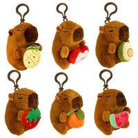 Capybara Clip-On Plush, Assortment, 1 Count