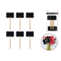 Chalkboard Wood Stake Labels, 12 Inches, 6 Count
