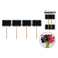 Chalkboard Wood Stake Labels, 15 Inches, 4 Count