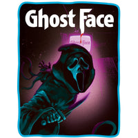 Ghost Face Soft Fleece Blanket, Scream, 1 Count