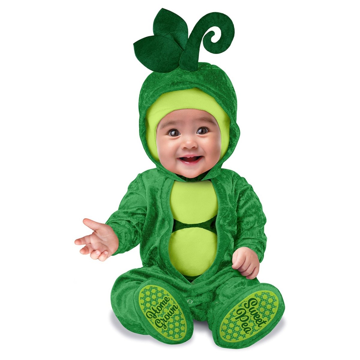 Costume de pois sucré pour bébés