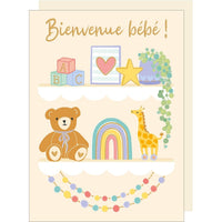 Gigantic Card, "Bienvenue Bébé!", 1 Count