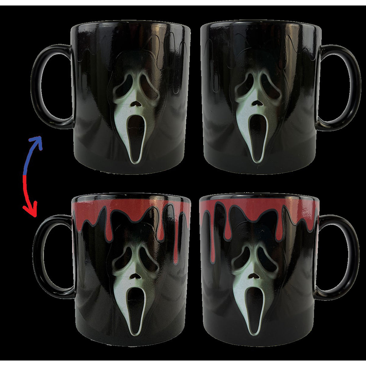 Tasse thermoréactive Ghostface, Frissons, 15 oz, 1 unité
