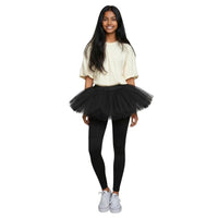 Black Footless Tights for Kids