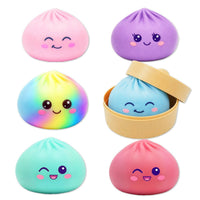 Mystery Squishy Surprise Dumpling Toy, 4 Inches, Assortment, 1 Count