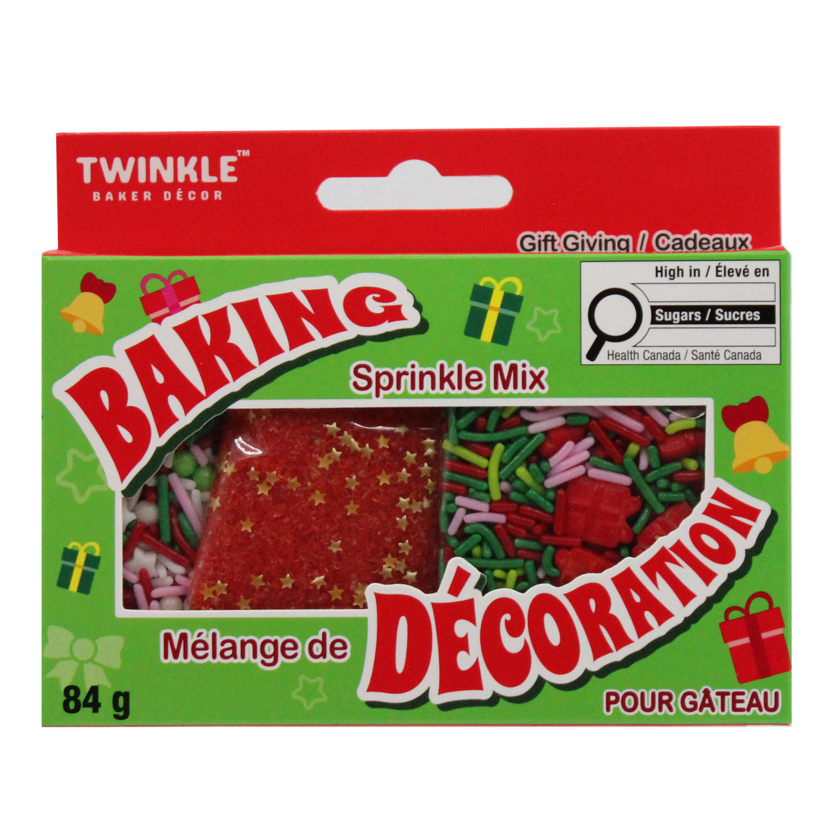 Boxed Sprinkle Mix Gift Giving 84g