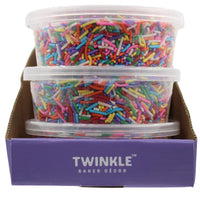 Twinkle Rainbow Sprinkle Jimbits, 210g, 1 Count