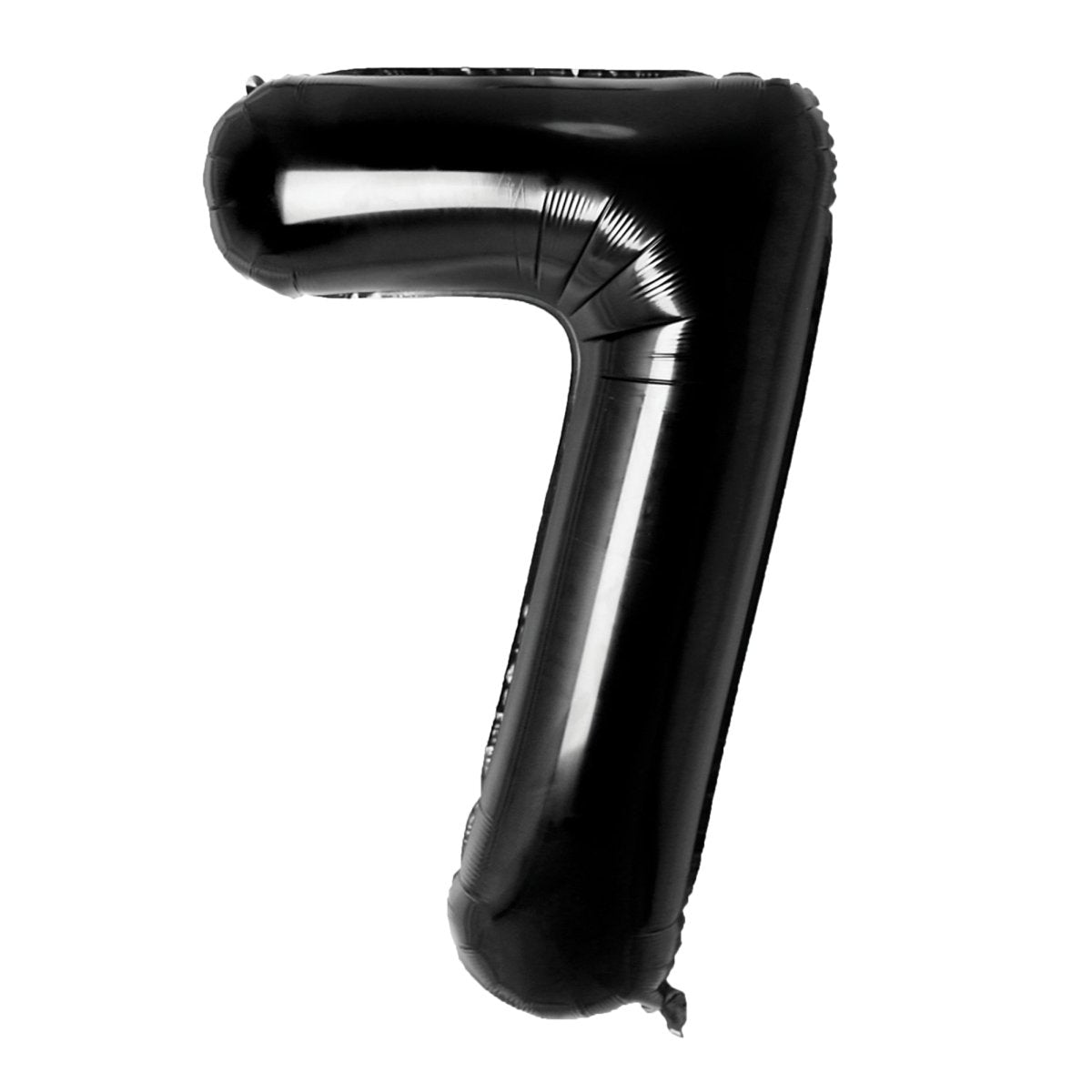 Ballon mylar numéro 7 noir, 26 pouces, 1 unité