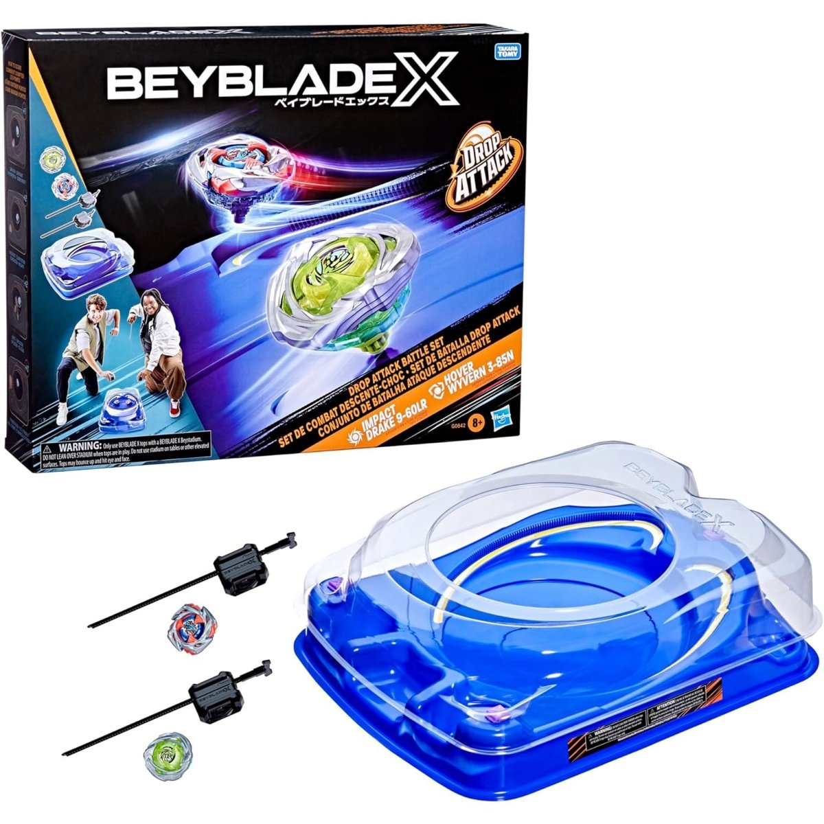 Beyblade X Drop Attack Battle Set, 1 Count