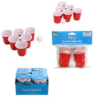 Mini Beer Pong Game, 14 Count